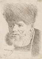 TvB G 2335
<br/>
Man met bondmuts
<br/>
<em>Anoniem (19de eeuw)</em>